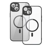 Baseus Marco Transparente magnético para iPhone 14 (Negro)