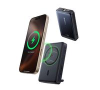 Baseus Nomos Soporte y PowerBank 45W 10000mAh Inalambrico Magnetico Qi2 Azul Oscuro