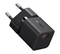 Baseus P10110909113-00 USB-C GaN5 Mini 25W Manos Charger Negro