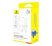 Baseus P10110909213-00 USB-C GaN5 Mini 25W Manos Charger Blanco
