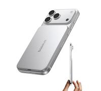 Baseus Picogo AM71 - Cargador portátil Magsafe Ultra Delgado de 0,69 cm, 5000 mAh, certificación CCC, con Cable USB-C de 20 W, batería Externa inalámbrica para iPhone 17/16/15/14/13, Plateado