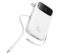 Power Bank Baseus QPow 2 2xUSB-C 10000mAh 30W Blanco