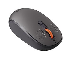 Baseus Ratón inalámbrico Bluetooth para laptop y PC de escritorio, mouse inalámbrico recargable con Bluetooth para MacBook Pro Air, Mac iPad - Gris esmerilado
