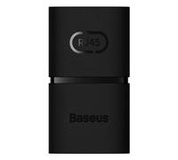 Conector RJ45 Baseus AirJoy Black Pareja Gigabit hasta 100m Resistente PVC