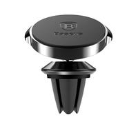 Baseus Small Ears Serie - Soporte magnético para Smartphone (para ventilación del Coche), Color Negro