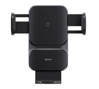 Baseus Car Mount Wireless Charger Wisdom Auto Alignment Air Outlet base QI 15W Black (CGZX000001)