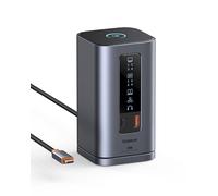 Baseus Spacemate 11 en 1 Docking Station 3 Monitores para Windows, con Pantalla Inteligente, 4K HDMI/DP, 10Gbps USB-C/A, 100W PD, Ethernet, Audio, Compatible con HP/Lenovo/DELL/Acer