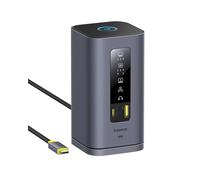 Baseus Spacemate Displaylink Docking Station USB C, 11 en 1, 3 Monitor 4K, 10Gbps USB-C/A, PD 100W, Ethernet, Audio, para M1/M2/M3/Win y MacOS
