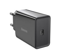 Baseus speed mini smartphone negro corriente alterna carga rápida int