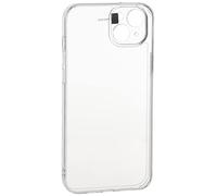 Baseus SuperCeramic - Carcasa de Cristal Transparente y Vidrio Templado para iPhone 14 Plus