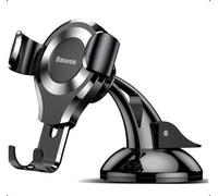 Baseus Soporte Coche con Ventosa Fijación Triangular para Smartphones