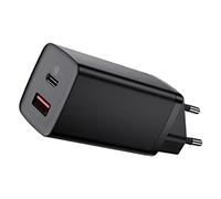 Adaptador de corriente USB-C / USB 65W de carga rápida GaN2 Lite (negro) - BASEUS