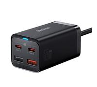 Cargador Rápido GaN3 Pro 65W Dual USB-C/USB-A (Negro) - BASEUS