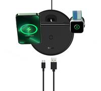 Soporte de carga magnético Swan 3-EN-1 20W (Negro) - BASEUS