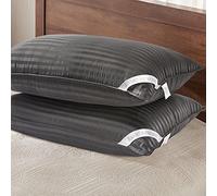 Basic Beyond Juego de 2 Almohadas Grandes de Cama para Dormir - King Size Almohadas Alternativas de Lujo, 50 x 90 cm