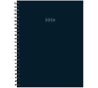 Basic Blue 2026 6.5 X 8.5 Weekly Monthly Softcover Planner