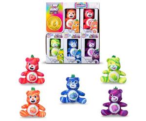 Basic Fun Care Bears Micro Teenies Collector Pack Série 2 Fruit Friends - Set de 5 Figurines Miniatures à Collectionner