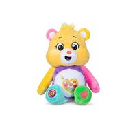 Basic Fun Care Bears - Peluche de Peluche con Purpurina de 22 cm, diseño de Oso de Peluche Respetuoso con el Medio Ambiente, con Insignia de Vientre con Purpurina, Peluche Coleccionable para niños y