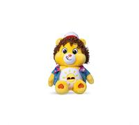 Basic Fun Care Bears x Stranger Things Funshine Bear como Dustin - Peluche 22 cm - Edición Limitada - Regalo para Fans de Stranger Things