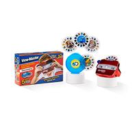 Basic Fun Classic View-Master Deluxe Edition con carretes Discovery Kids (visor metálico, estuche de almacenamiento y 5 carretes incluidos) - Exclusivo de Amazon