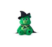 Basic Fun Cuidado de los Osos x Wicked 22 cm Peluche de Peluche - Buena Suerte Oso como Elphaba - Recolectable Peluche Suave de la Colección Care Bears x Wicked