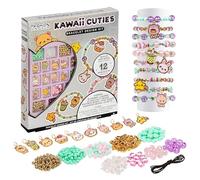 Basic Fun Fashion Angels Kawaii Cuties Bracelet Design Kit - Crea 12 Pulseras Kawaii con 10 Encantadores Lindo y 20 Perlas Especiales - Kit de Joyería para Niñas a Partir de 6 Años