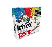 K'Nex 80206 Beginner Building Set, Build 10 3D Models, Educational Toys, 125 Piece Stem Learning Kit, Engineering for Kids, Colourful Construction Toy for Children Aged 7 +
