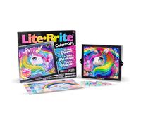 Basic Fun Lite-Brite Colour Pop Rainbow Dreams - Juego Creativo Luminoso arcoíris con Clavijas de Colores