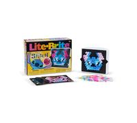 Basic Fun Lite-Brite Stitch Mini - Juego Creativo Luminoso portátil de Disney Lilo & Stitch