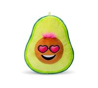 Basic Fun Ms Funky 03601 - Avocado - Peluche de Avocado, (38 cm), Incluye Pelo Rosa y Gafas de Sol en Forma de corazón, niñas y niños, Juguete de Peluche de 38 cm, a Partir de 3