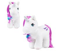 Basic Fun My Little Pony, Glory de Peluche del 40 Aniversario, 35333, Regalos de Caballos Retro para niños y niñas, Juguetes de Peluche de Unicornios para niños y niñas de a Partir de 3 años