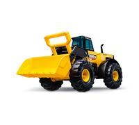 Basic Fun Steel Classics Cargador Frontal, Tonka, Juguetes de construcción, vehículos de Juguete para Juego Creativo, camión Grande para niños y niñas a Partir de 3 años, Amarillo/Negro