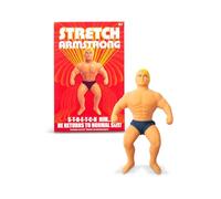 Basic Fun Stretch Armstrong Figura Retro Pequeña 15 cm - Juguete Extensible clásico
