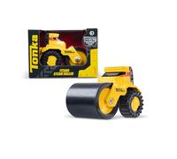 Basic Fun Tonka Steel Classics Titans Steam Roller - Rodillo de Vapor de Acero para construcción y Juego al Aire Libre