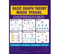 BASIC GRAPH THEORY MADE VISUAL: A Step-by-Step Workbook for Vertices, Edges, Paths, Trees, Planarity, Coloring, Algorithms, and Applications