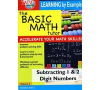 Basic Math: Subtracting 1 & 2 Digit Numbers [Reino Unido] [DVD]