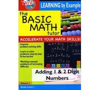 Basic Math Tutor: Adding 1 & 2 Digit Numbers (DVD) (Importación USA)