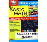 Basic Math Tutor Adding 3 & 4 Digit Numbers [Reino Unido] [DVD]