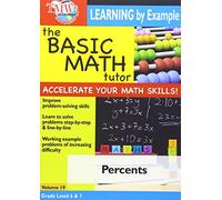 Basic Math Tutor - Percents [DVD] [Reino Unido]
