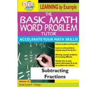 Basic Math Word Problms: Subtracting Fractions [USA] [DVD]
