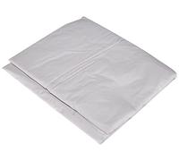 Basic Medical Supply - Bolsa de lona desechable (PVC, 1 unidad), color blanco