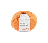 BASIC MERINO de Katia en ovillos de 50 gramos y 120 metros (92 - Naranja pálido)