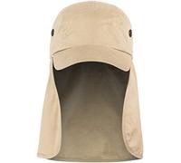 Basic Nature - Gorra Tipo legionario (con Protector de Nuca) Beige Naturaleza Talla:Medium