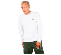 Alpha Industries Basic Small Logo Sweatshirt Sudaderas Talla XL - Blanco