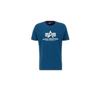 Basic T-Shirt Alpha Industries, Color 579-naval Blue, Talla S, para Hombre
