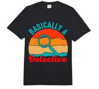 Basically A Detective Detective Privado Detective Comfort Colors Adult Heavyweight T-Shirt