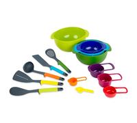 Básicos de Cocina Casdon | Juego de Cocina de 14 Piezas de Colores para niños a Partir de 3 años | ¡Fomenta el Aprendizaje y la Creatividad!