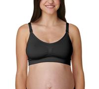 Basics by Bravado - Brasier de maternidad cómodo para mujer y brasier de lactancia ajustable, sin costuras, S-XXL, Negro, Medium