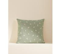 Basics El Corte Inglés Funda de cojín Anais Basics El Corte Inglés. Verde 45 x 45 cm