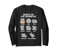 Basics of Cat Geometry Funny Cat Math Physics Science Humor Manga Larga